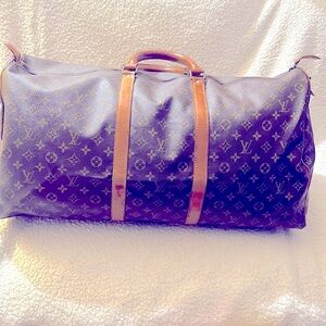 LV Monogram Keepall 60 (replaced rivets)  luxury item